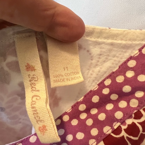 Red Camel Polka Dot Dress - Picture 4 of 4